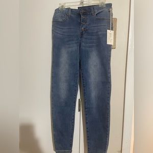 Grace and Lace button fly jeans, size 10